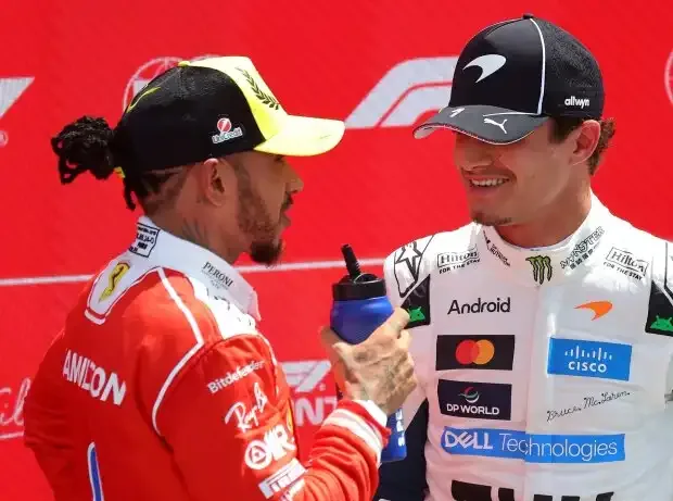 F1 stars private: Hamilton cuddles with Kardashian, Norris celebrates with Earle