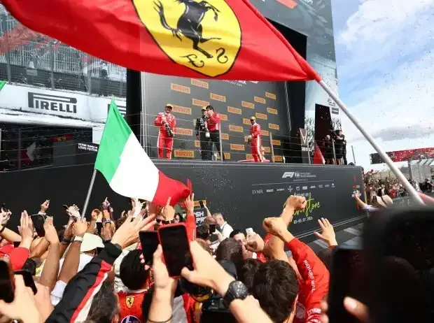 Title image for the news: Charles Leclerc, George Russell, Lewis Hamilton