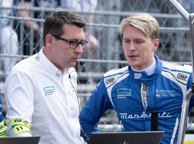 Cyril Blais was race engineer of the German Maximilian Günther