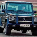 The special Mercedes 500 GE V8 AMG of the Saudi Prince