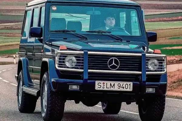 The special Mercedes 500 GE V8 AMG of the Saudi Prince