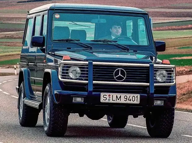 The special Mercedes 500 GE V8 AMG of the Saudi Prince