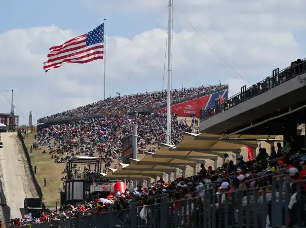 MotoGP before show appearance at the Formula 1 weekend in Austin