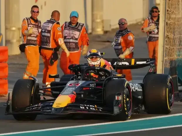 Title image for the news: Sergio Perez (Red Bull RB20) retires from the 2024 Abu Dhabi Formula 1 race