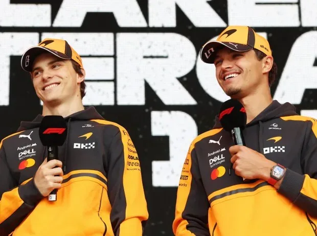 Oscar Piastri, Lando Norris