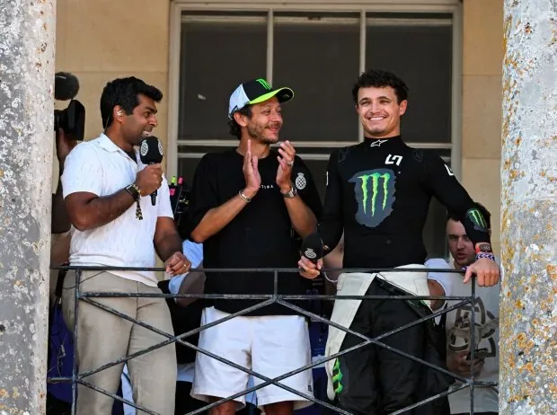 Valentino Rossi, Lando Norris