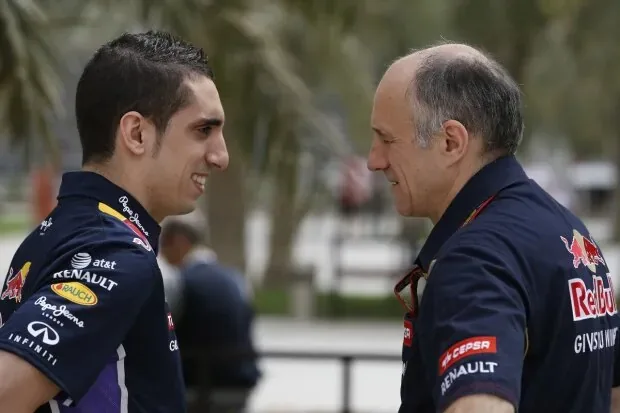 Franz Tost Sebastien Buemi Toro Rosso Scuderia Toro Rosso F1Red Bull Infiniti Red Bull Racing F1 ~Franz Tost und Sebastien Buemi (Toyota) ~