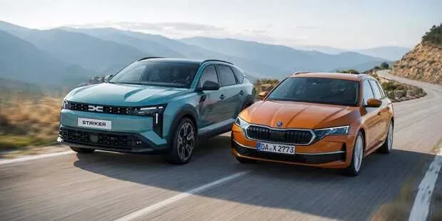 Dacia Striker and Skoda Octavia Combi in the first comparison