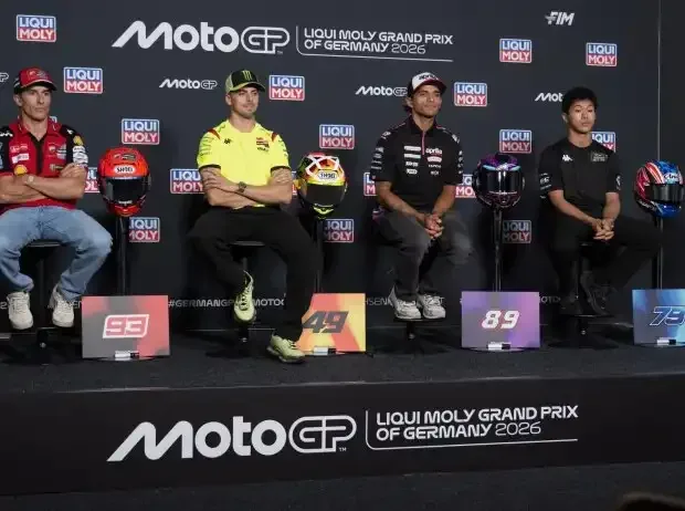 Titel-Bild zur News: Marc Marquez, Fabio Di Giannantonio, Jorge Martin, Ai Ogura