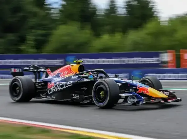 Title image for the news: Isack Hadjar (Red Bull) at the Belgian Grand Prix 2026