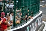 Fans photographing at the exit of the pit lane in Spa 2026