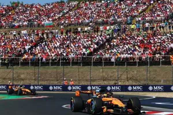 How many spectators attended the Hungarian Grand Prix