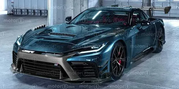 Toyota GR GT Track Pack: Rendering by Motor1.com