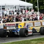 Formula 1 drivers and cars at the Goodwood Festival of Speed 2026
