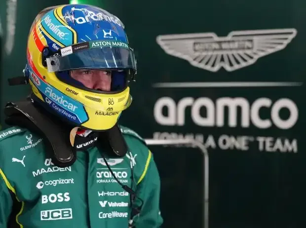Titel-Bild zur News: Fernando Alonso (Aston Martin) beim Großen Preis von Belgien 2026