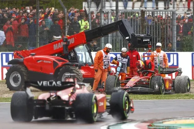 Charles Leclerc Carlos Sainz Ferrari Ferrari F1 ~Charles Leclerc (Ferrari) and Carlos Sainz (Ferrari) ~