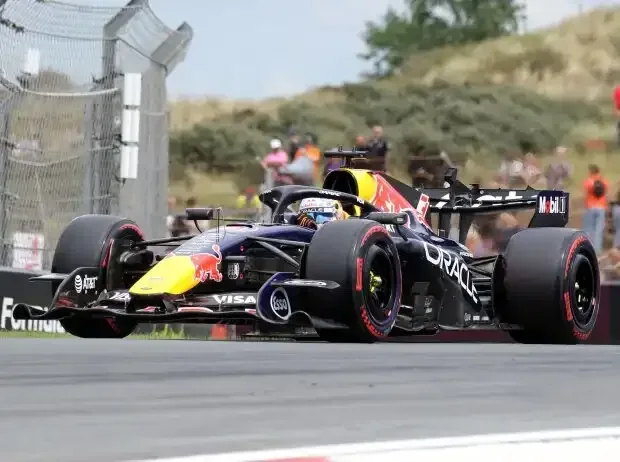 Title image for the news: Max Verstappen (Red Bull RB22) at the Formula 1 race in Zandvoort 2026