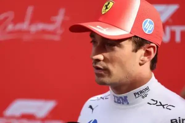 Leclerc cheers after P3 in Sprint Qualifying: "Best qualifying lap of the year!"
