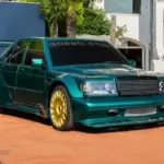 No, this Mercedes 190 Evo II does not come from HWA