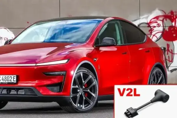 US market: Tesla Model Y receives adapter for bidirectional charging