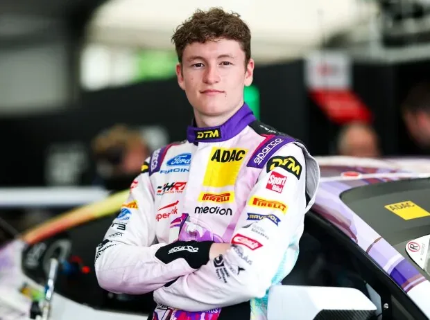 HRT-Ford-Pilot Finn Wiebelhaus beim DTM-Rennen am Norisring