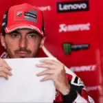 Bagnaia wonders about weak performance and explains frustration on the final lap