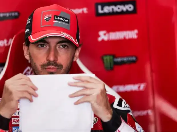 Bagnaia wonders about weak performance and explains frustration on the final lap