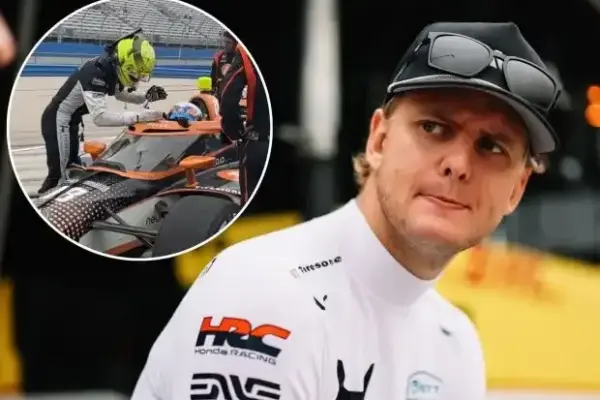 Wild aftermath between Mick Schumacher and Grosjean, then reconciliation