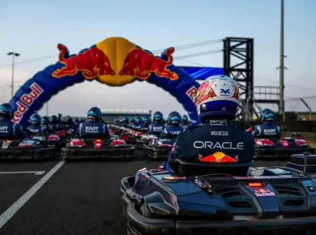Max Verstappen races karts against 100 drivers - with a difficult task
