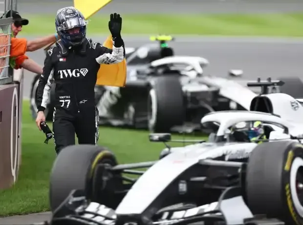 Title image for the news: Valtteri Bottas after his retirement at the Formula 1 race in Australia 2026