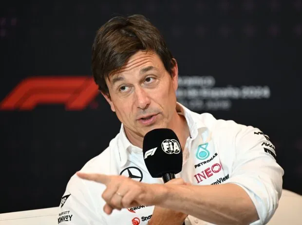 Mercedes team principal Toto Wolff