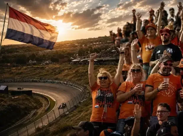 Title image for the news: photomontage from Zandvoort with fans