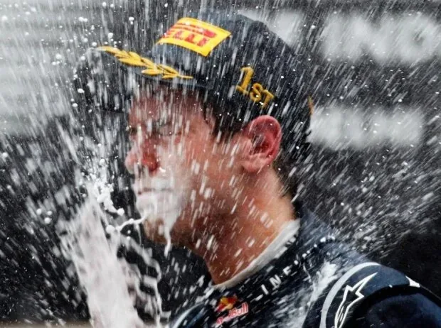 Sebastian Vettel at the Formula 1 race in India 2011