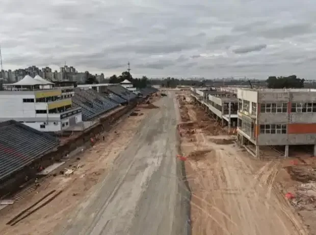 Titel-Bild zur News: Baufortschritt in Buenos Aires für MotoGP-Comeback 2027