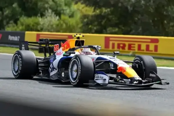 This is how Yuki Tsunoda's first day went at the Formula 1 comeback