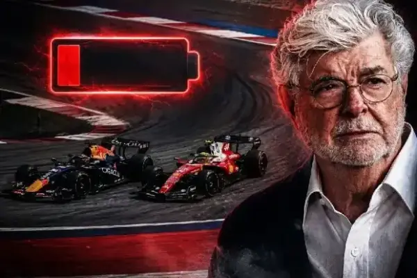 The last person you should ask about F1 graphics is George Lucas