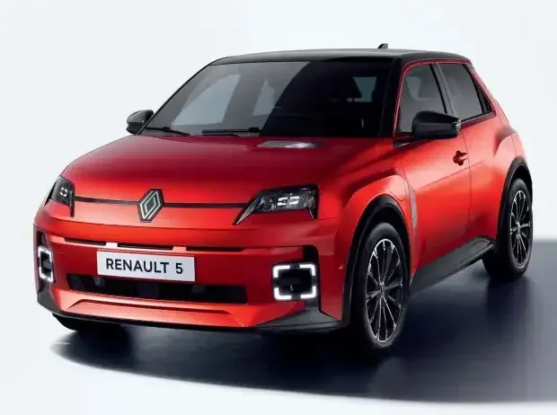 Title image for the news: Renault 5 E-Tech electric (model year 2027) in DeZir Red
