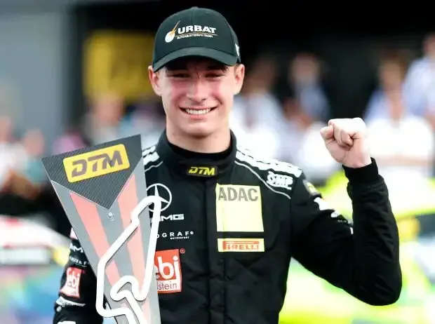 Titel-Bild zur News: Tom Kalender (Landgraf-Mercedes) holt sein erstes DTM-Podium