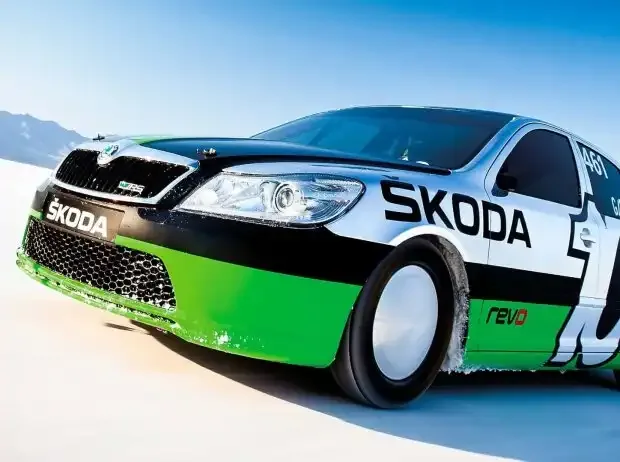 Skoda Octavia RS: With 365 km/h to the world record on the salt lake