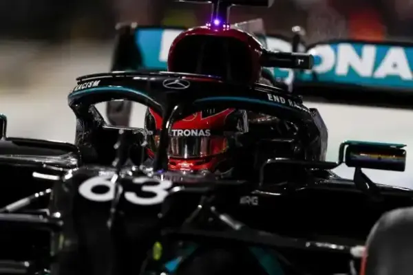 George Russell recalls painful Mercedes debut