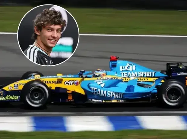 Title image for the news: Photo montage: Kimi Antonelli and Fernando Alonso