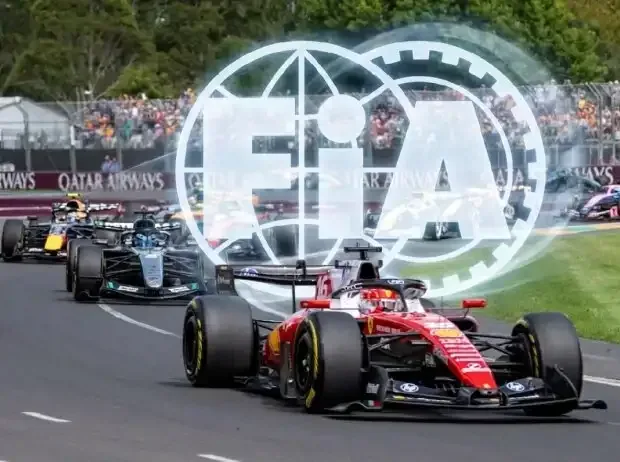 Titel-Bild zur News: Start in Australien mit FIA-Logo