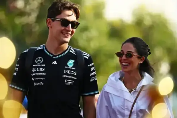 Mercedes star in luck: George Russell and Carmen Montero Mundt engaged