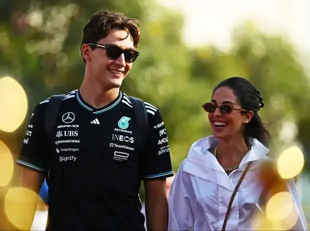 Mercedes star in luck: George Russell and Carmen Montero Mundt engaged