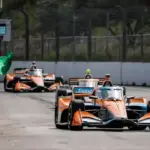 Finally IndyCar action in Markham! Practice sessions have started