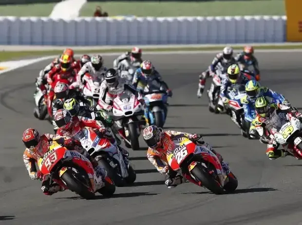 Title image for the news: Marc Marquez, Dani Pedrosa
