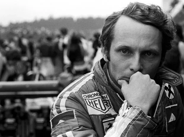 Niki Lauda was skeptical before the start of the race ...