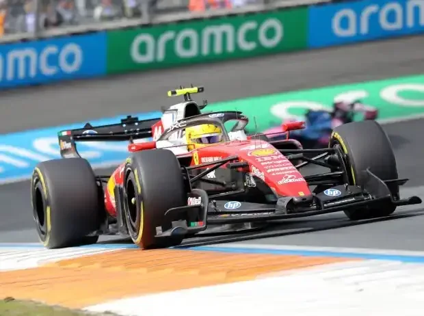 Title image for the news: Lewis Hamilton (Ferrari SF-26) at the Formula 1 race in Zandvoort 2026
