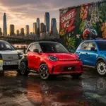 Retro sensation: Audi A2, 2CV and Smart celebrate electric comeback