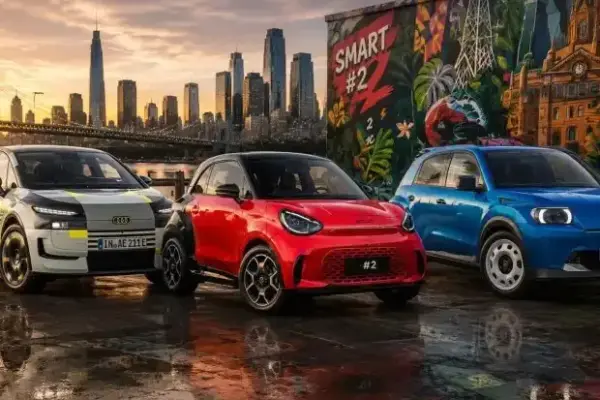 Retro sensation: Audi A2, 2CV and Smart celebrate electric comeback
